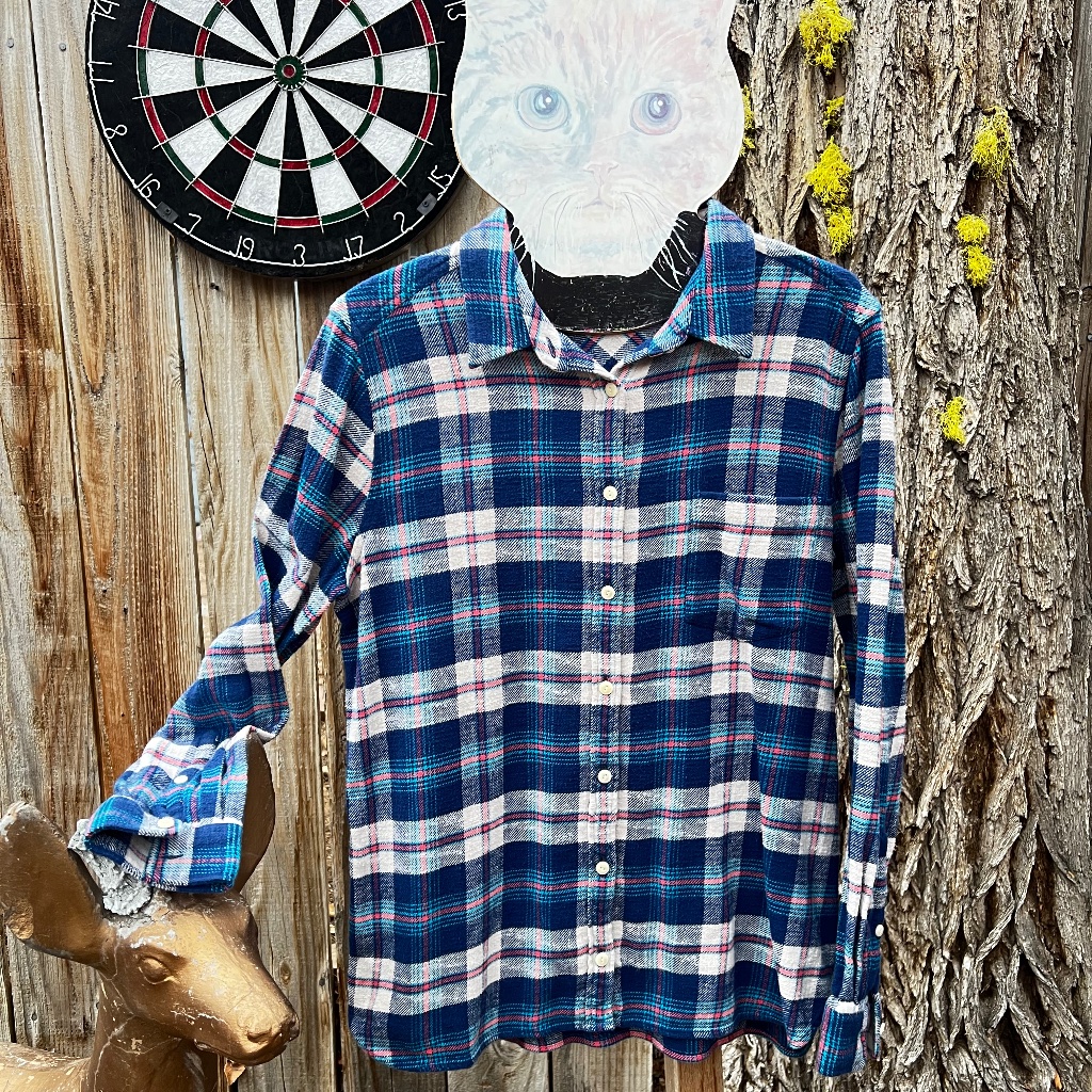 Woman’s Soft J.Crew 100% Cotton Flannel